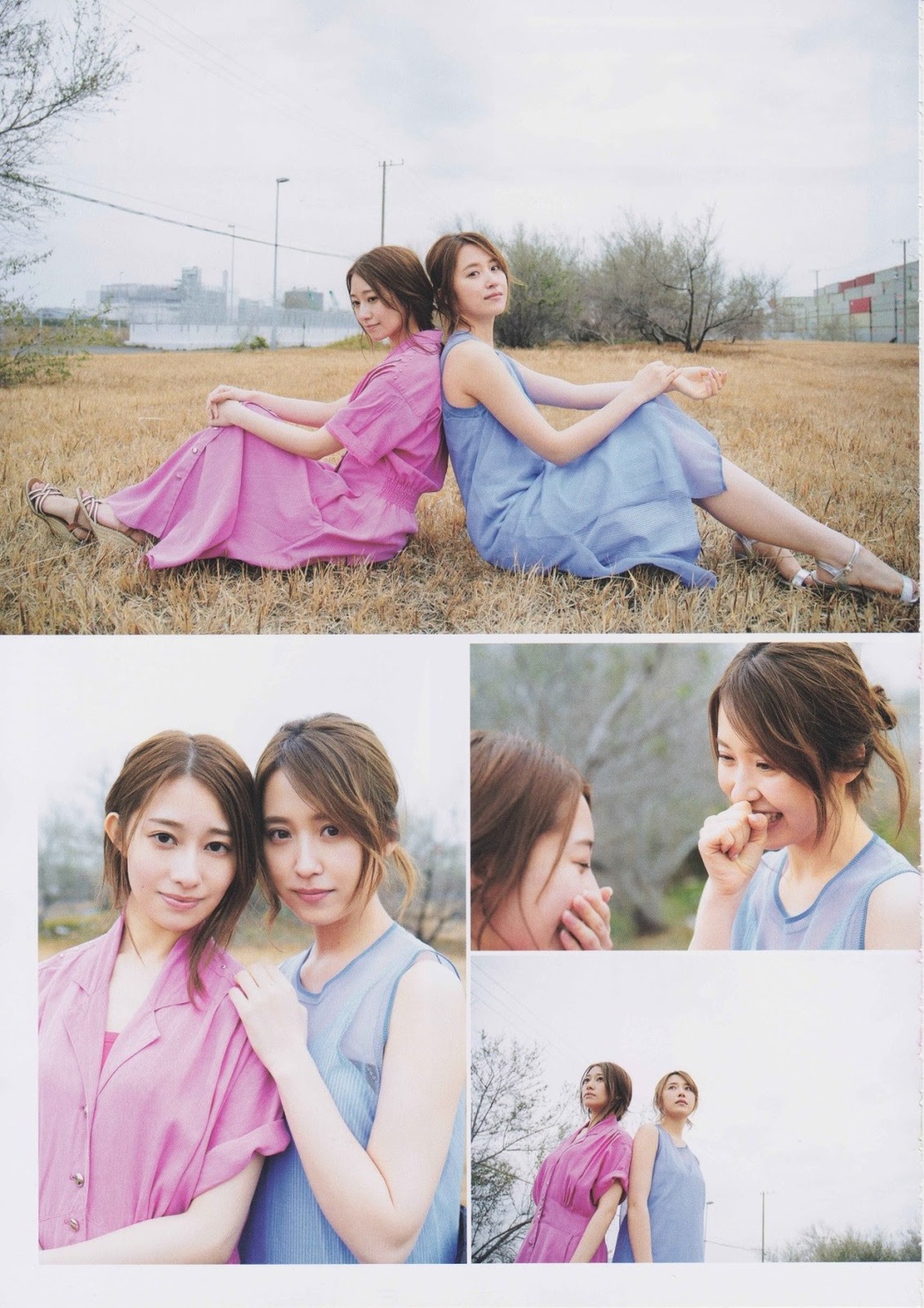 Reika Sakurai 桜井玲香, Misa Eto 衛藤美彩, B.L.T. 2019.05 (ビー・エル・ティー 2019年5月号)