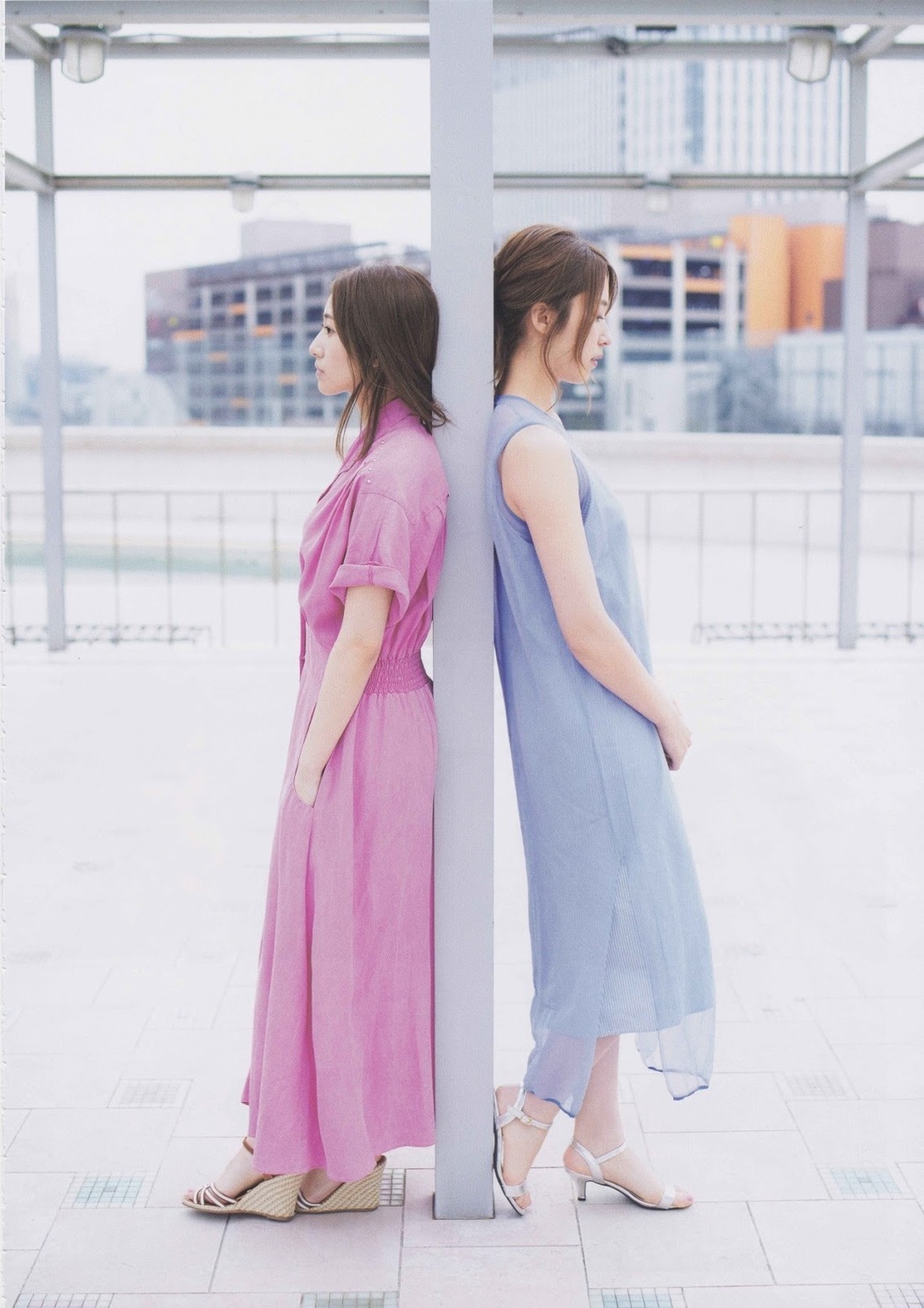 Reika Sakurai 桜井玲香, Misa Eto 衛藤美彩, B.L.T. 2019.05 (ビー・エル・ティー 2019年5月号)