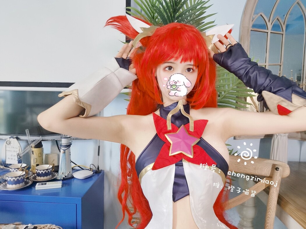 Cosplay 橙子喵酱 Chengzimiaoj 金克斯 Cover Photo
