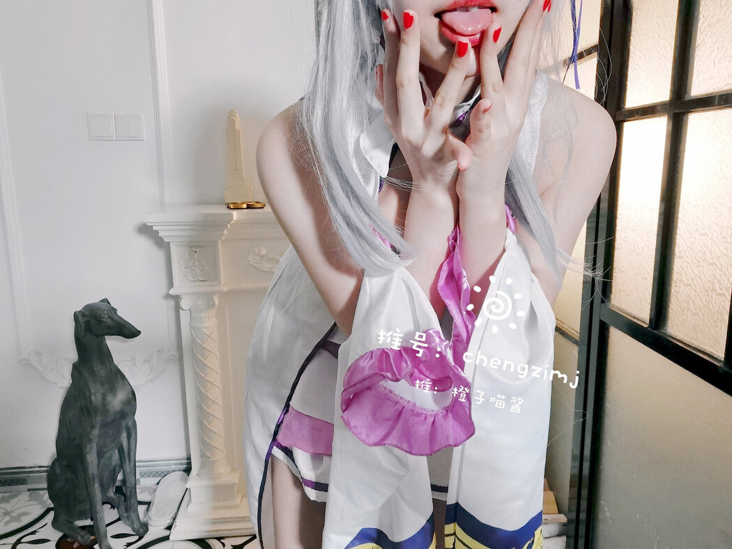 Cosplay 橙子喵酱 Chengzimiaoj 甘雨 艾米莉亚