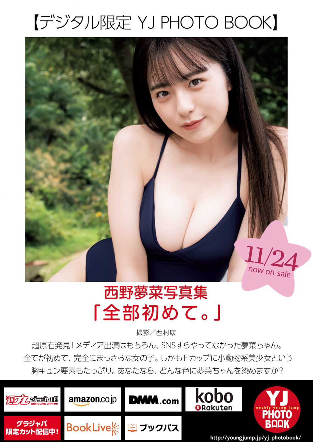 Yumena Nishino 西野夢菜, Young Jump 2022 No.52 (ヤングジャンプ 2022年52号)