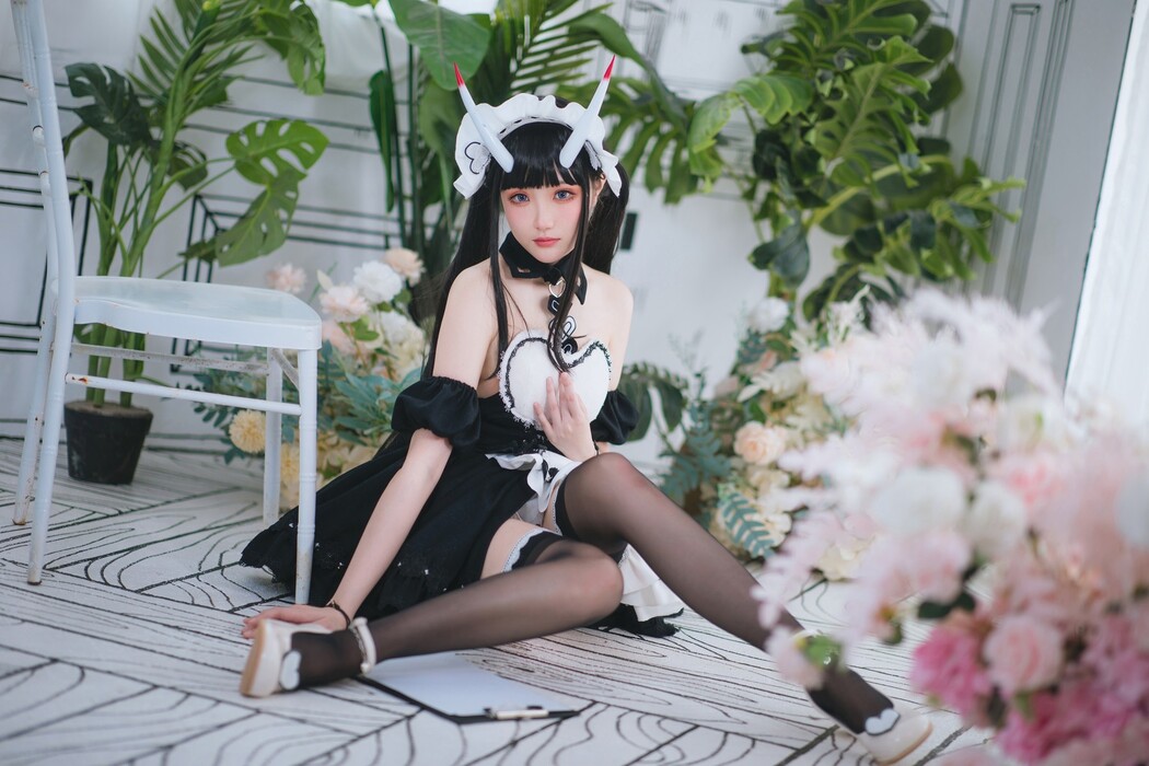 Cosplay 瓜希酱 能代女仆
