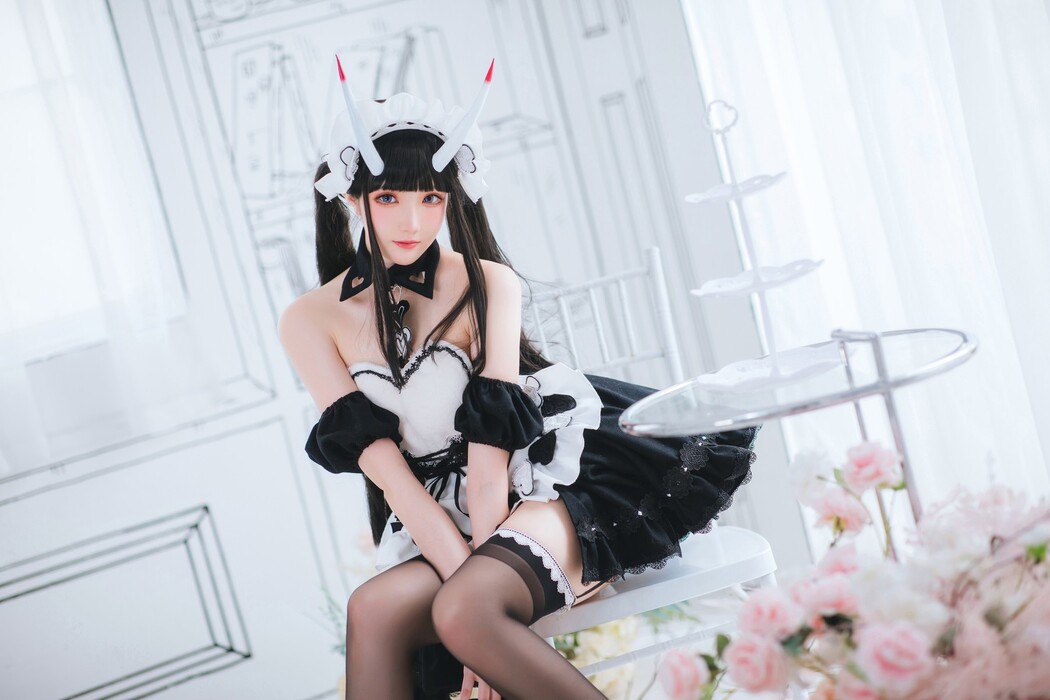 Cosplay 瓜希酱 能代女仆