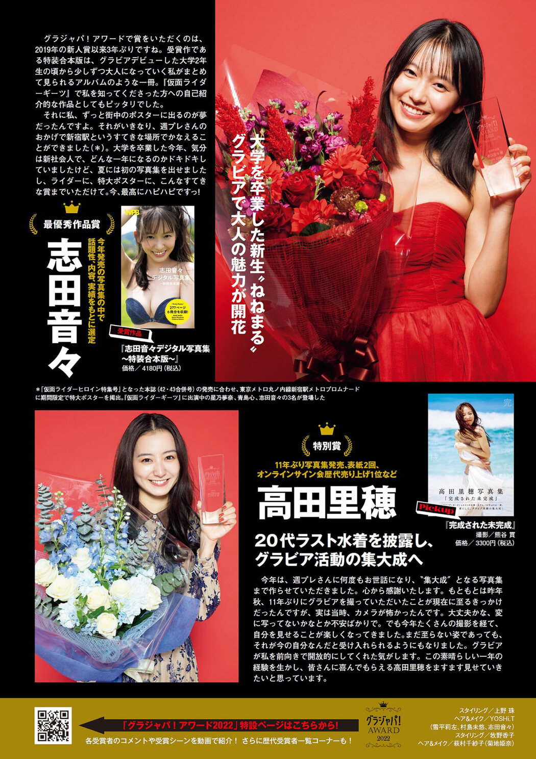 Gravure Japan Award 2022, Weekly Playboy 2022 No.51 (週刊プレイボーイ 2022年51号)
