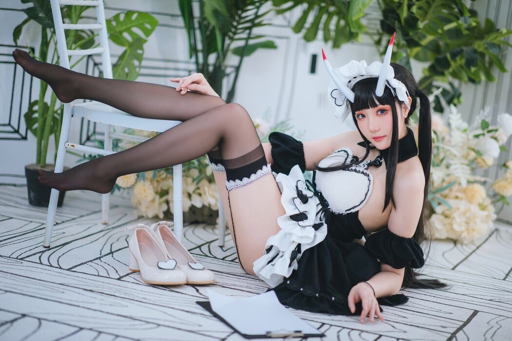 Cosplay 瓜希酱 能代女仆