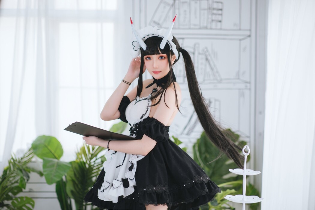 Cosplay 瓜希酱 能代女仆