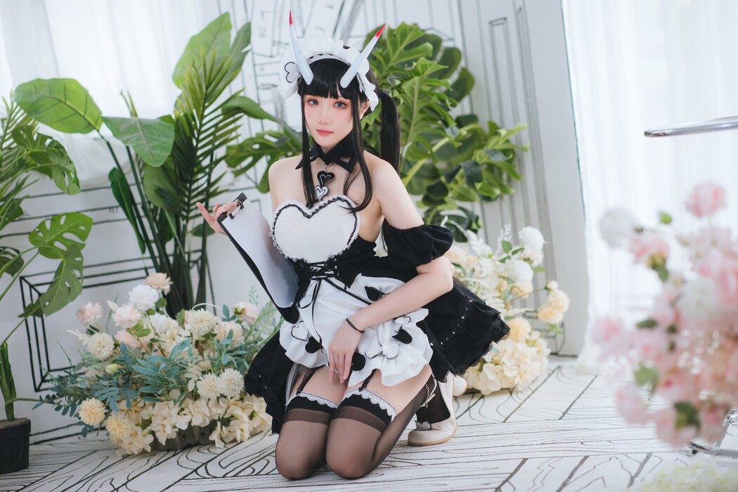 Cosplay 瓜希酱 能代女仆