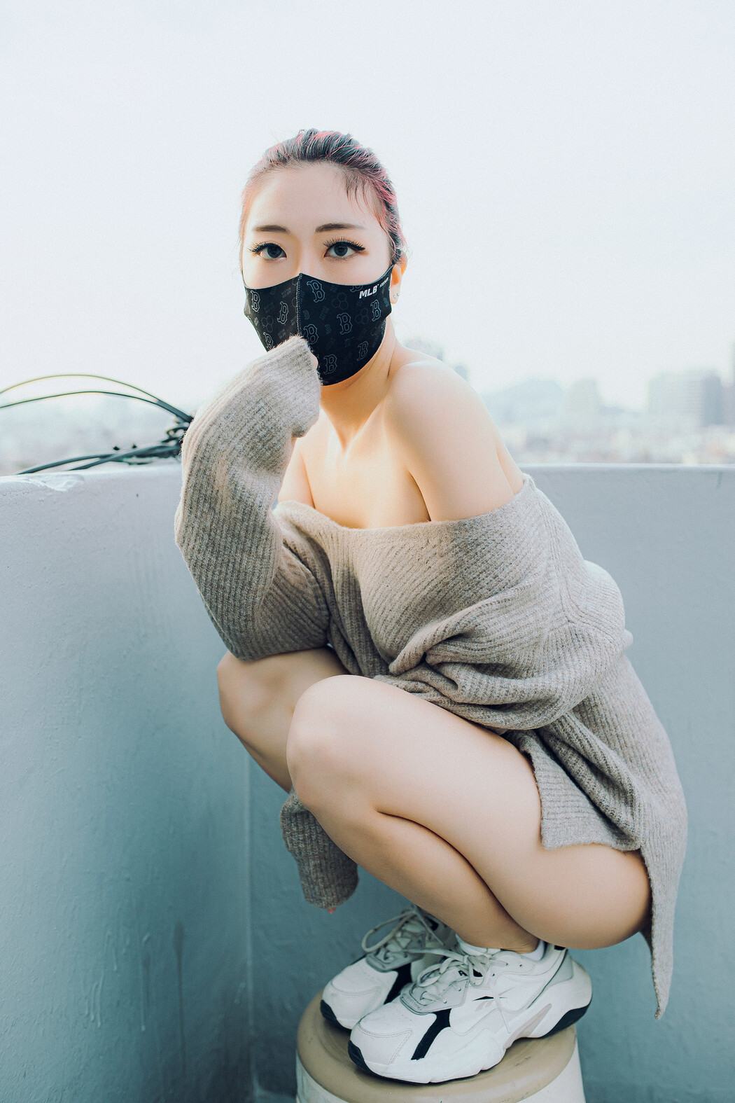 Mona 모나, [Moon Night Snap] My sister next door Vol.01 – Set.02