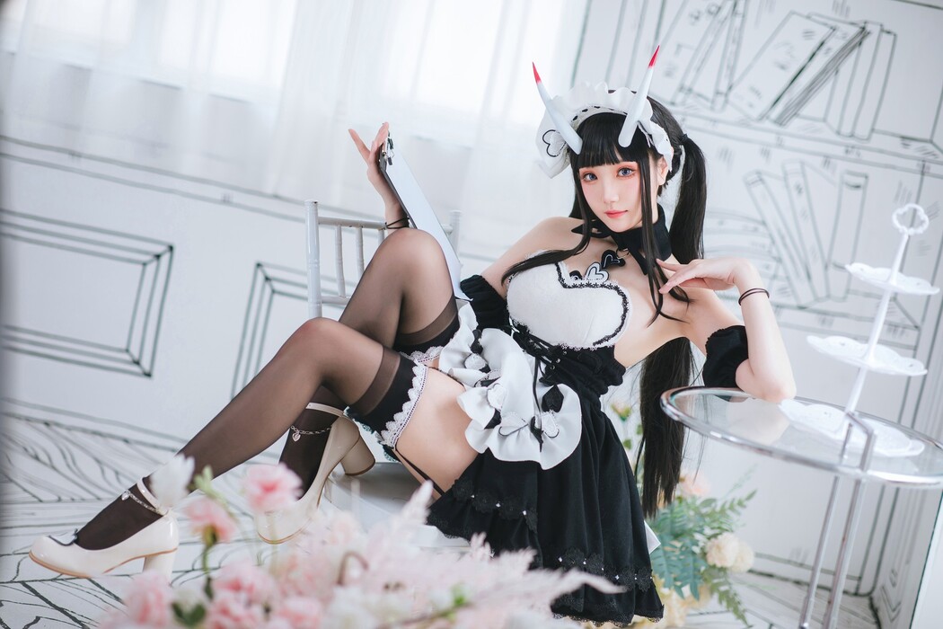 Cosplay 瓜希酱 能代女仆