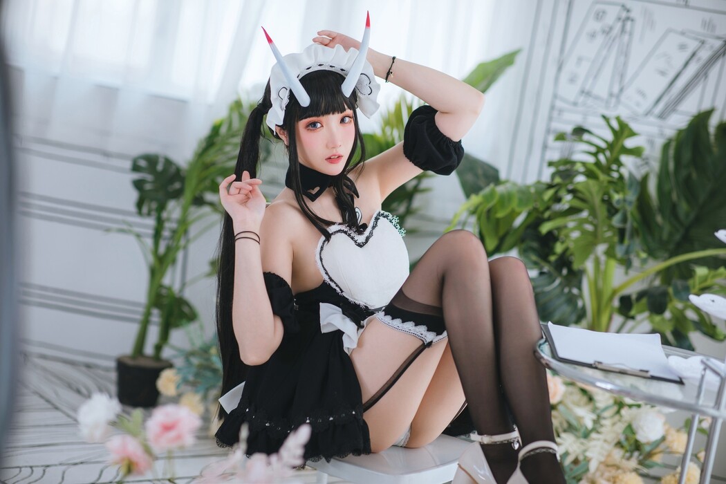 Cosplay 瓜希酱 能代女仆