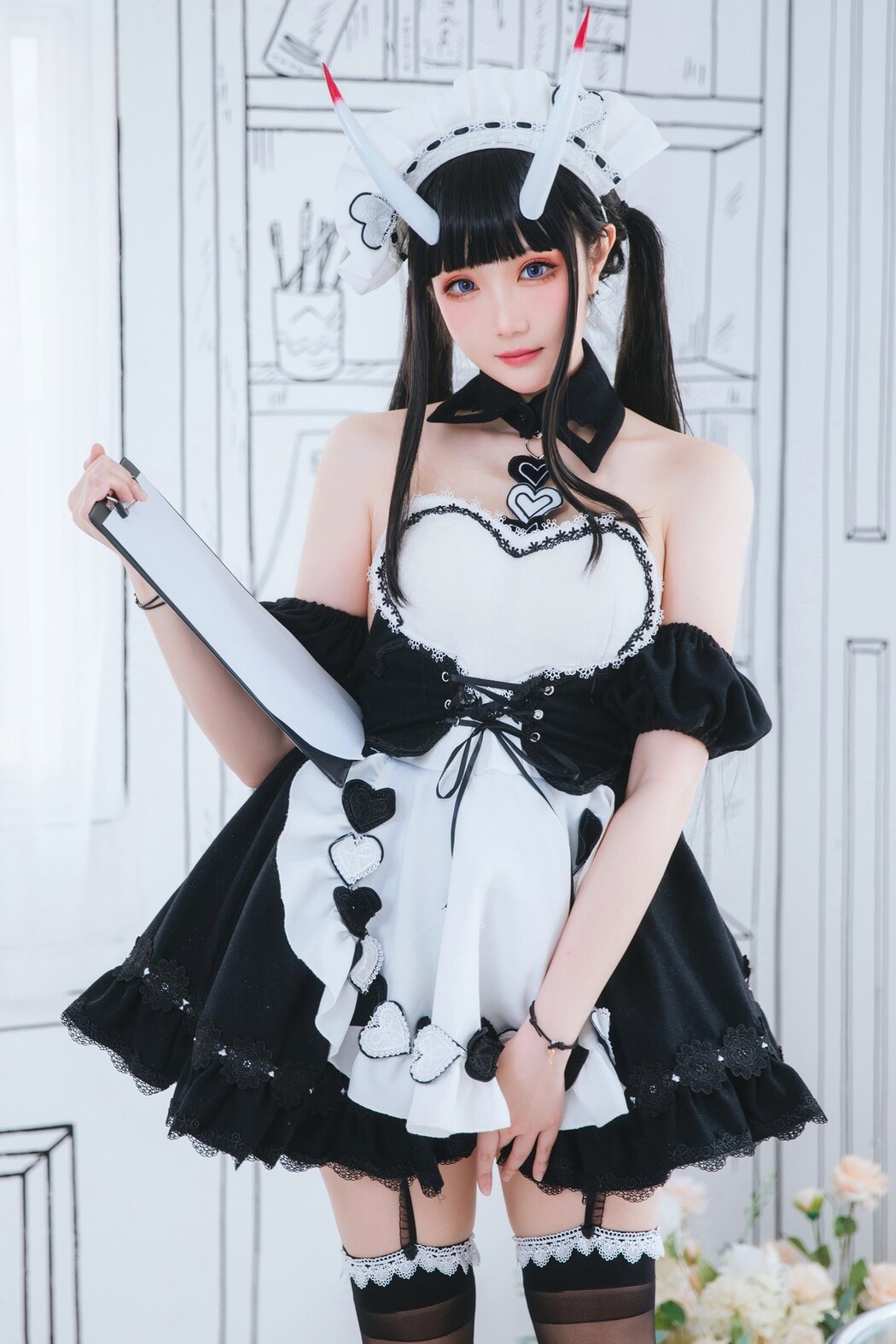 Cosplay 瓜希酱 能代女仆 Cover Photo
