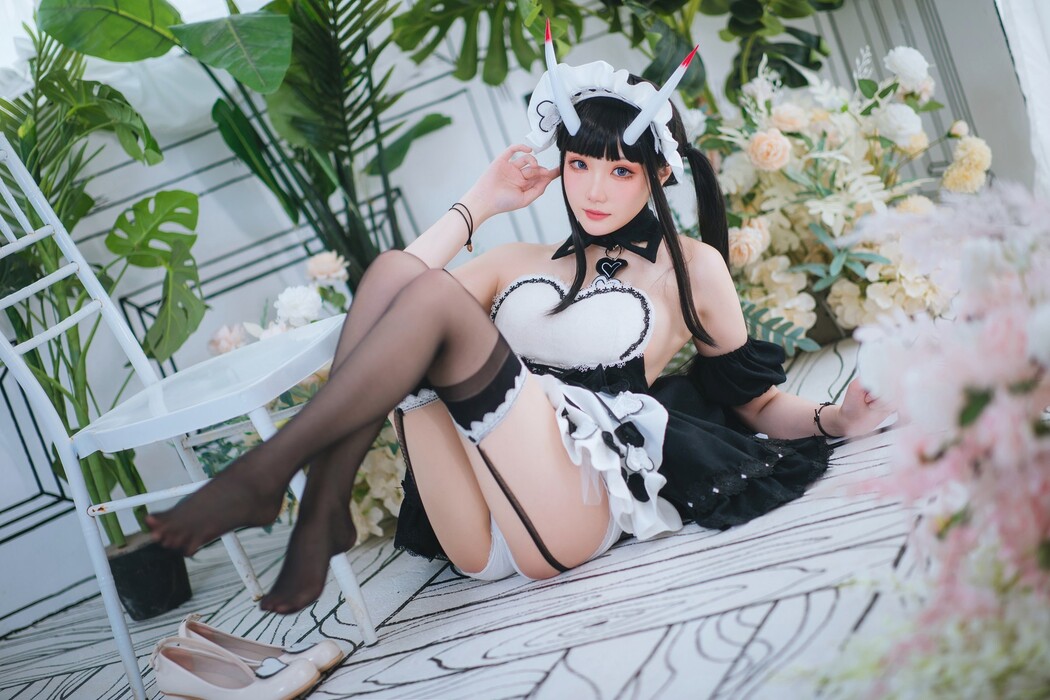 Cosplay 瓜希酱 能代女仆