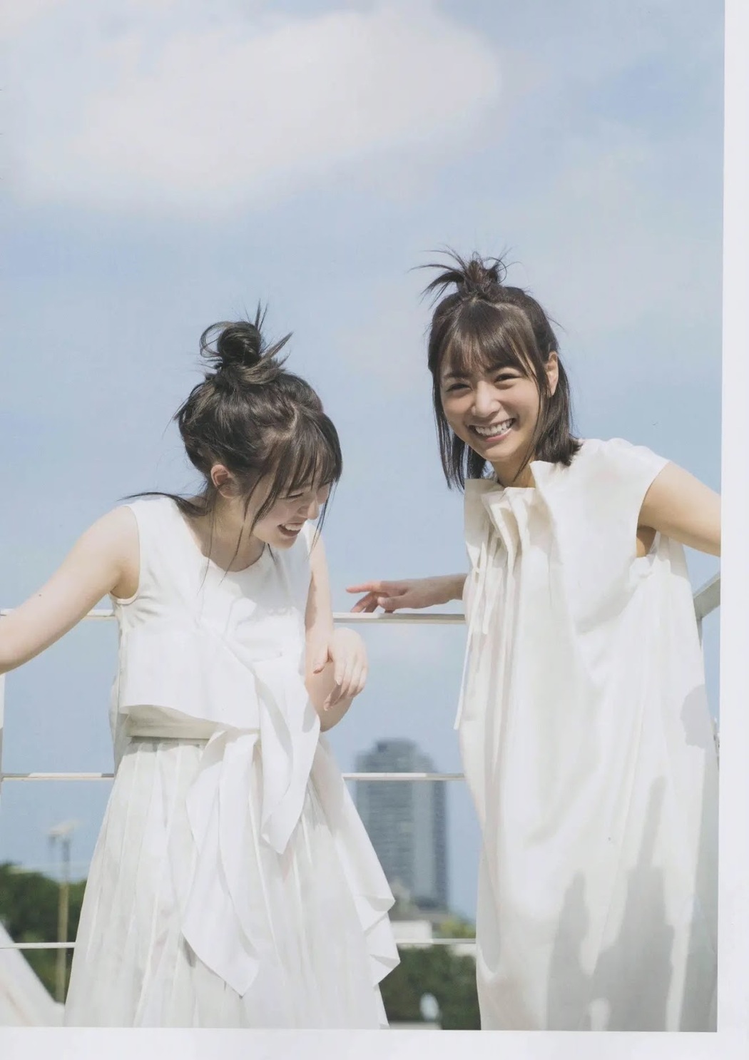 Miria Watanabe 渡辺みり愛, Hinako Kitano 北野日奈子, B.L.T. 2019.07 (ビー・エル・ティー 2019年7月号)
