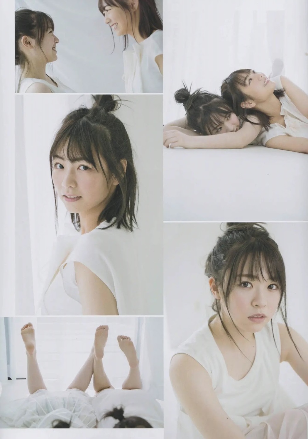 Miria Watanabe 渡辺みり愛, Hinako Kitano 北野日奈子, B.L.T. 2019.07 (ビー・エル・ティー 2019年7月号)