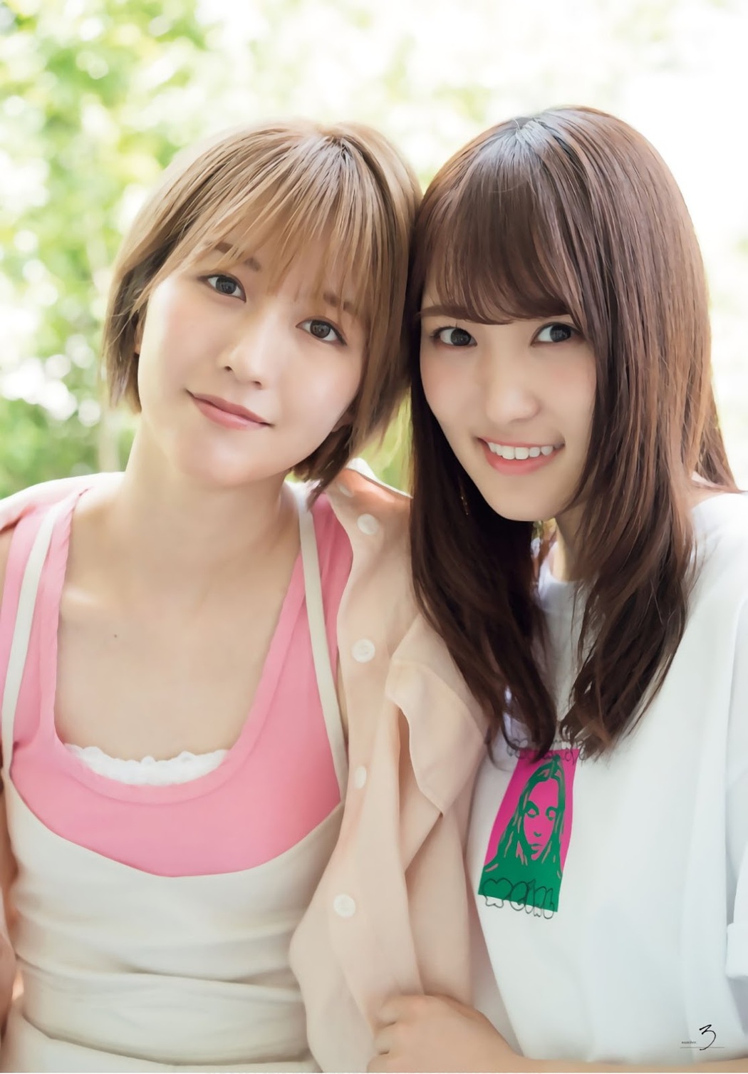 Yuuka Sugai 菅井友香, Mizuho Habu 土生瑞穂, Shonen Magazine 2019 No.28 (少年マガジン 2019年28号)