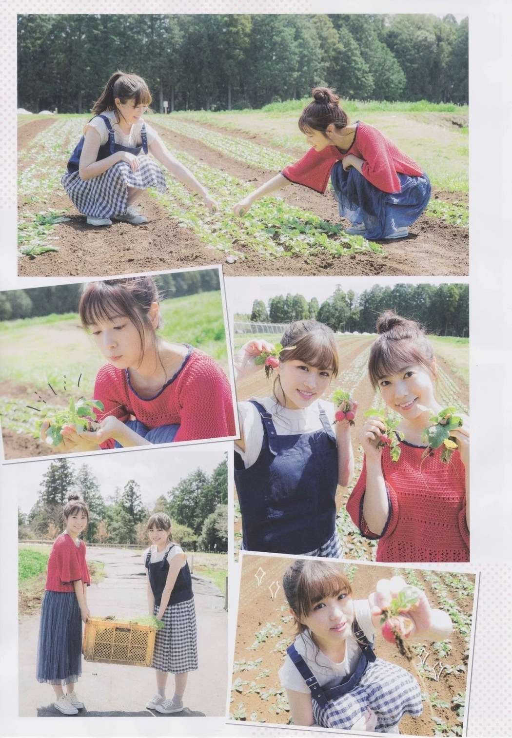 Yuri Saito 斉藤優里, Karin Ito 伊藤かりん, B.L.T. 2019.06 (ビー・エル・ティー 2019年6月号)