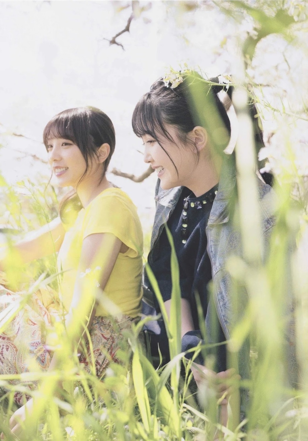Shiori Kubo 久保史緒里, Yuki Yoda 与田祐希, B.L.T. 2019.06 (ビー・エル・ティー 2019年6月号)