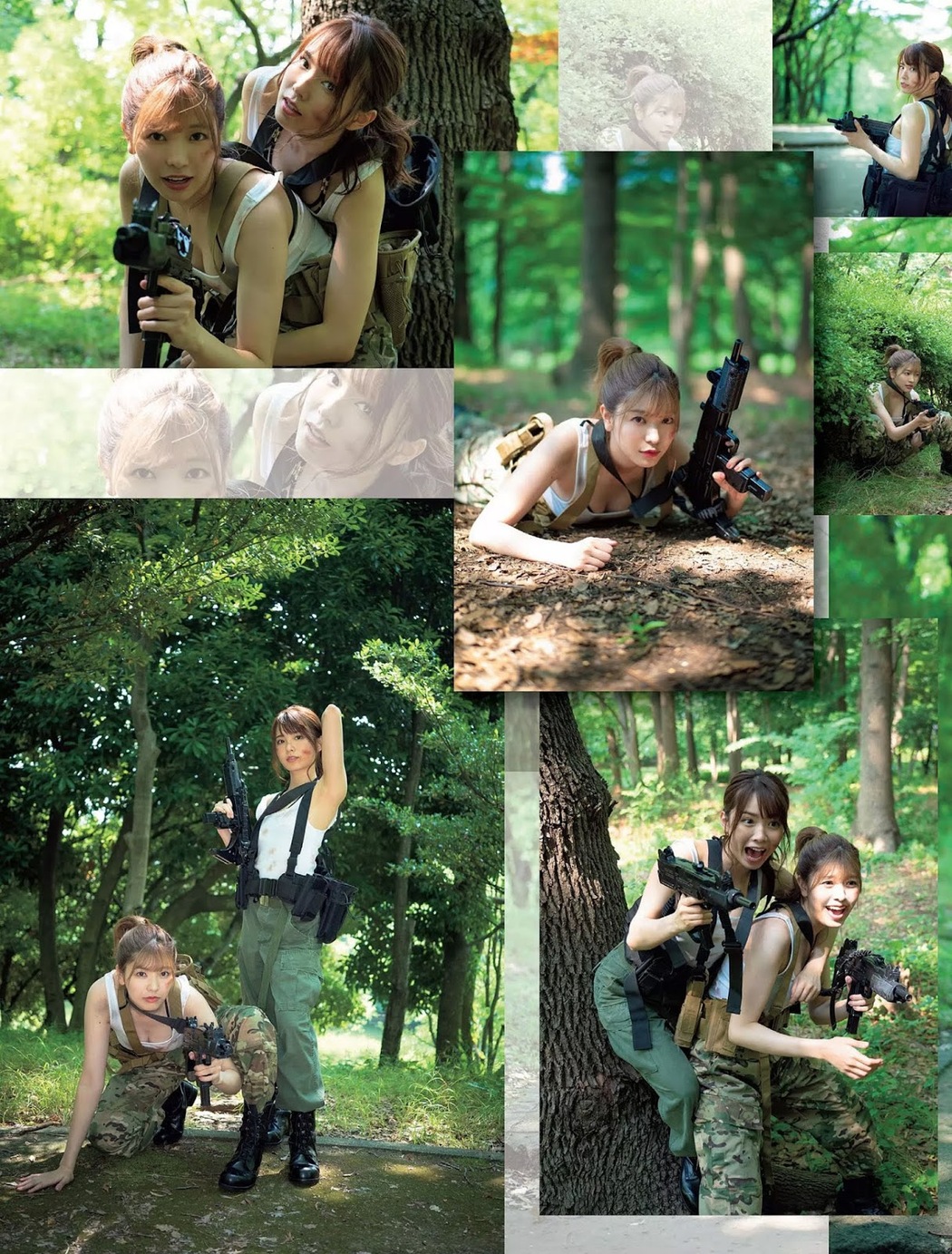 Natsumi Ishikawa 石川夏海, Honoka Nishimura 西村歩乃果, FLASH 2019.07.16 (フラッシュ 2019年7月16日号)
