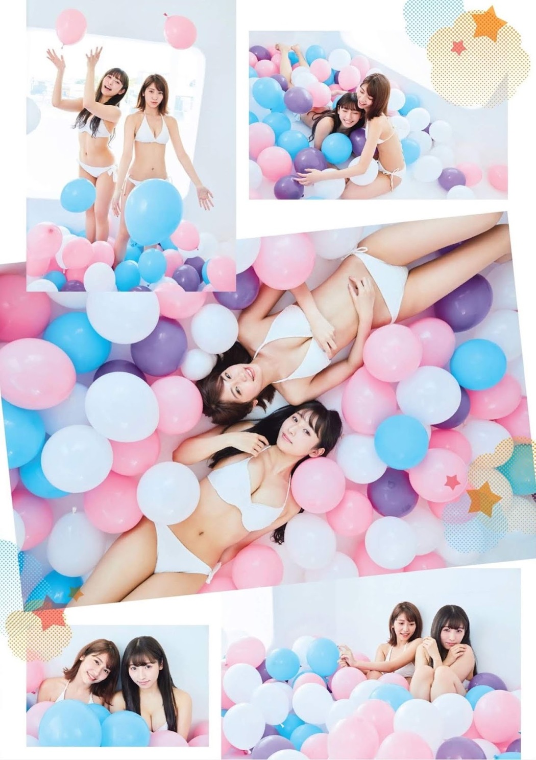 Emiri Yamashita 山下エミリー, Sae Kurihara 栗原紗英, FLASHスペシャル グラビアBEST2019年初夏号
