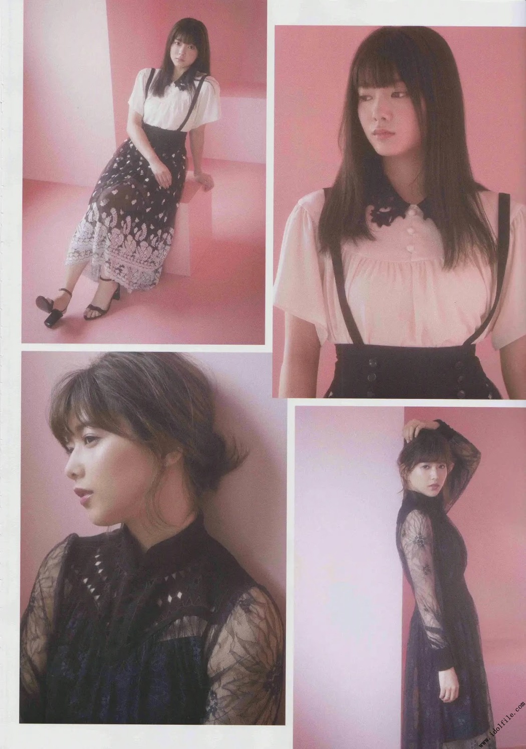 Risa Watanabe 渡邉理佐, Hono Tamura 田村保乃, B.L.T. 2019.09 (ビー・エル・ティー 2019年9月号)