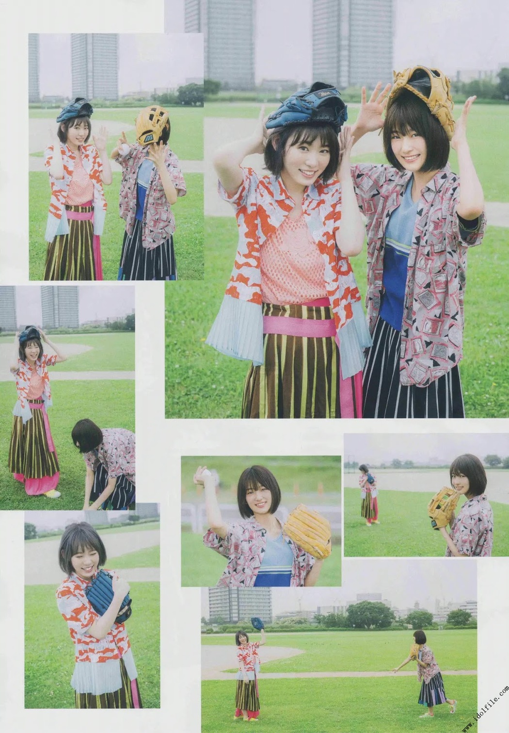 Minami Koike 小池美波, Rina Inoue 井上梨名, B.L.T. 2019.09 (ビー・エル・ティー 2019年9月号)