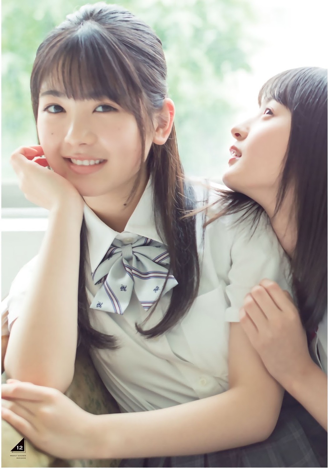 Sakura Endo 遠藤さくら, Ayame Tsutsui 筒井あやめ, Haruka Kaki 賀喜遥香, Shonen Magazine 2019 No.38 (少年マガジン 2019年38号)