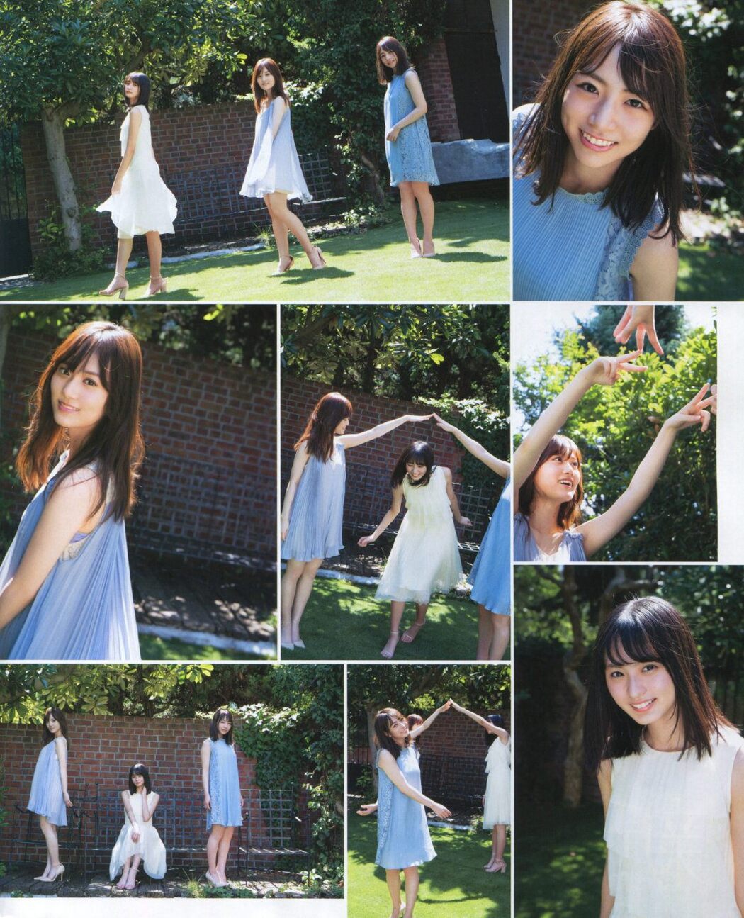 Mizuki Yamashita 山下美月, Hinako Kitano 北野日奈子, Sakura Endo 遠藤さくら, BOMB! 2019.10 (ボム 2019年10月号)