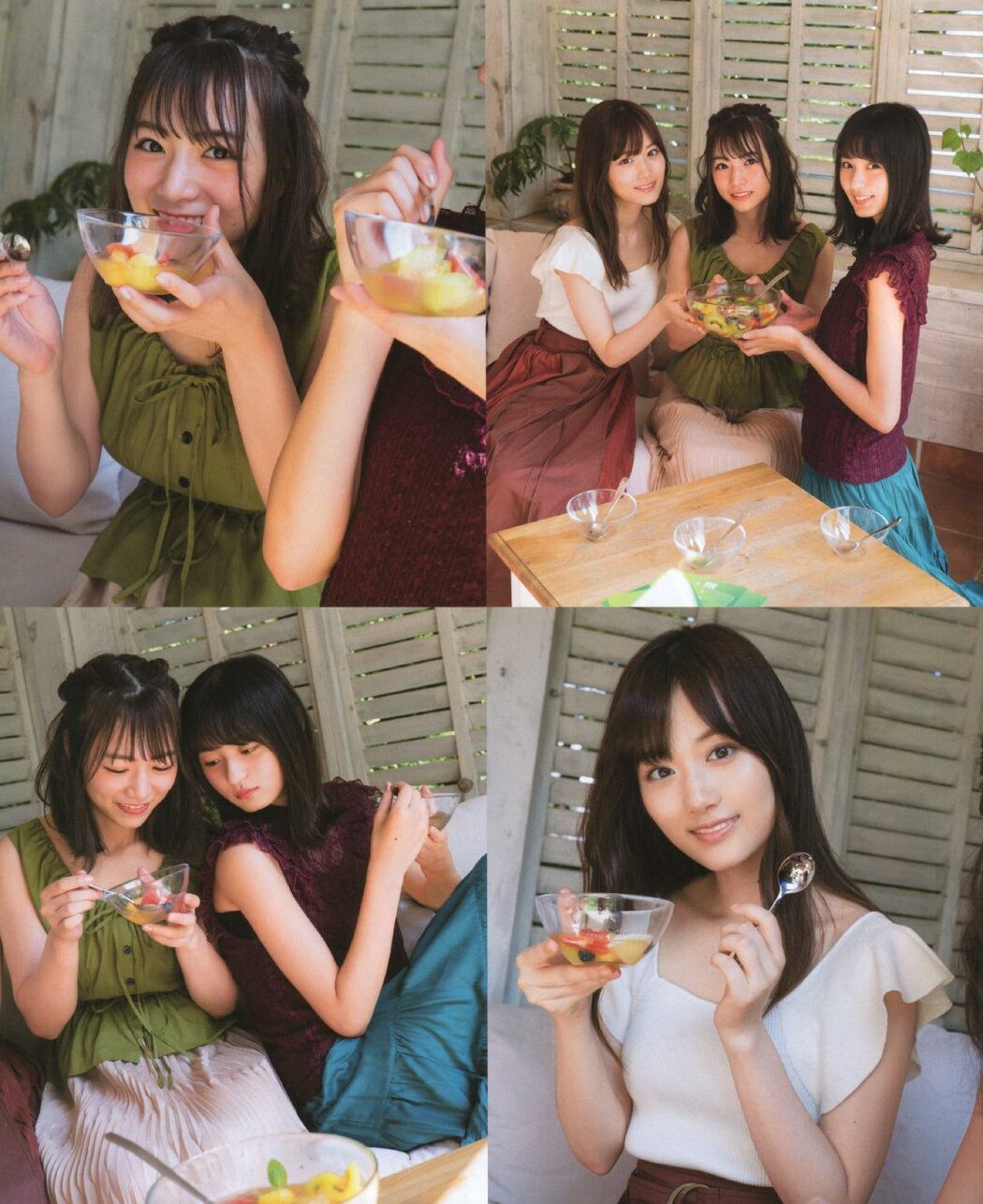 Mizuki Yamashita 山下美月, Hinako Kitano 北野日奈子, Sakura Endo 遠藤さくら, BOMB! 2019.10 (ボム 2019年10月号)