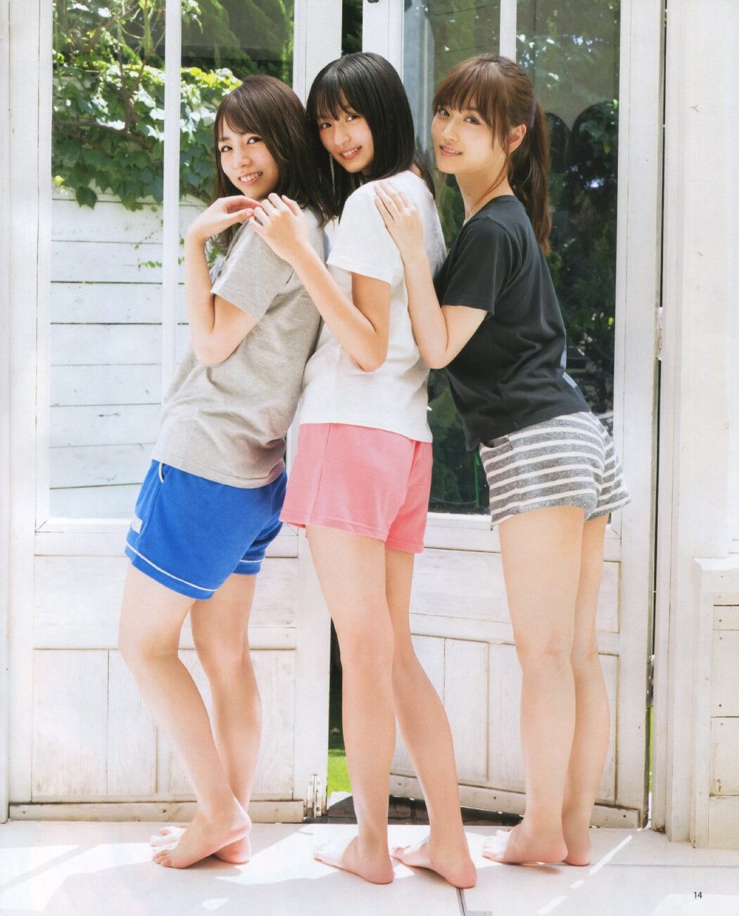 Mizuki Yamashita 山下美月, Hinako Kitano 北野日奈子, Sakura Endo 遠藤さくら, BOMB! 2019.10 (ボム 2019年10月号)