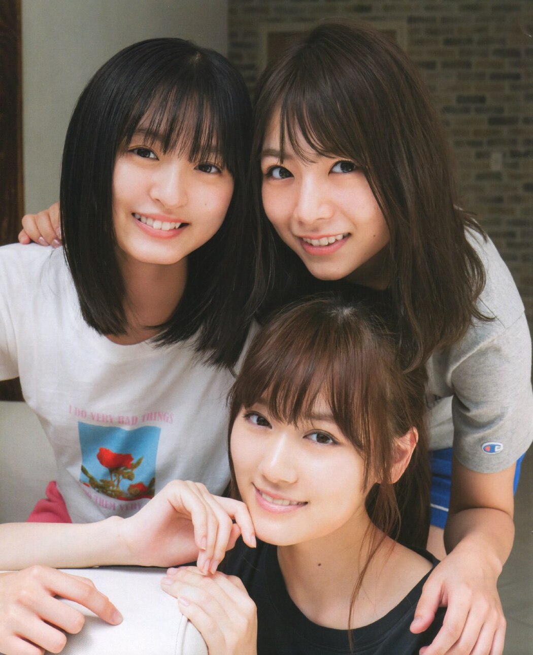 Mizuki Yamashita 山下美月, Hinako Kitano 北野日奈子, Sakura Endo 遠藤さくら, BOMB! 2019.10 (ボム 2019年10月号)