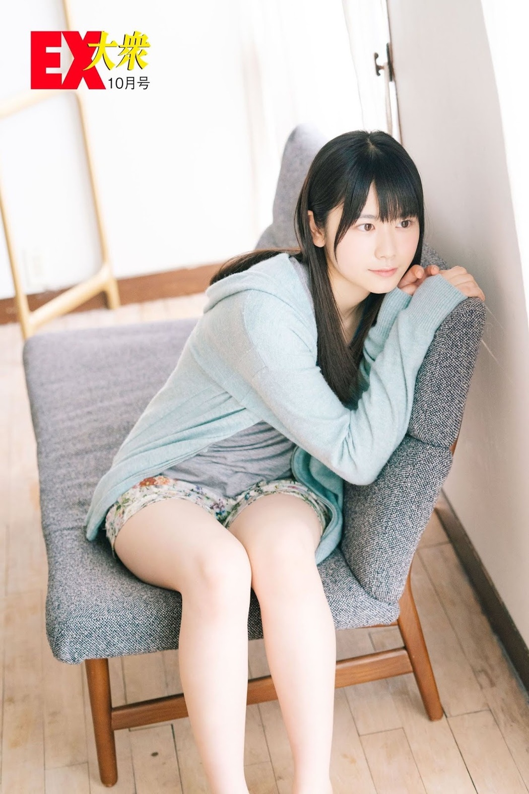 Akari Nibu 丹生明里, Hina Kawata 河田陽菜, Ex-Taishu 2019.10 (EX大衆 2019年10月号)
