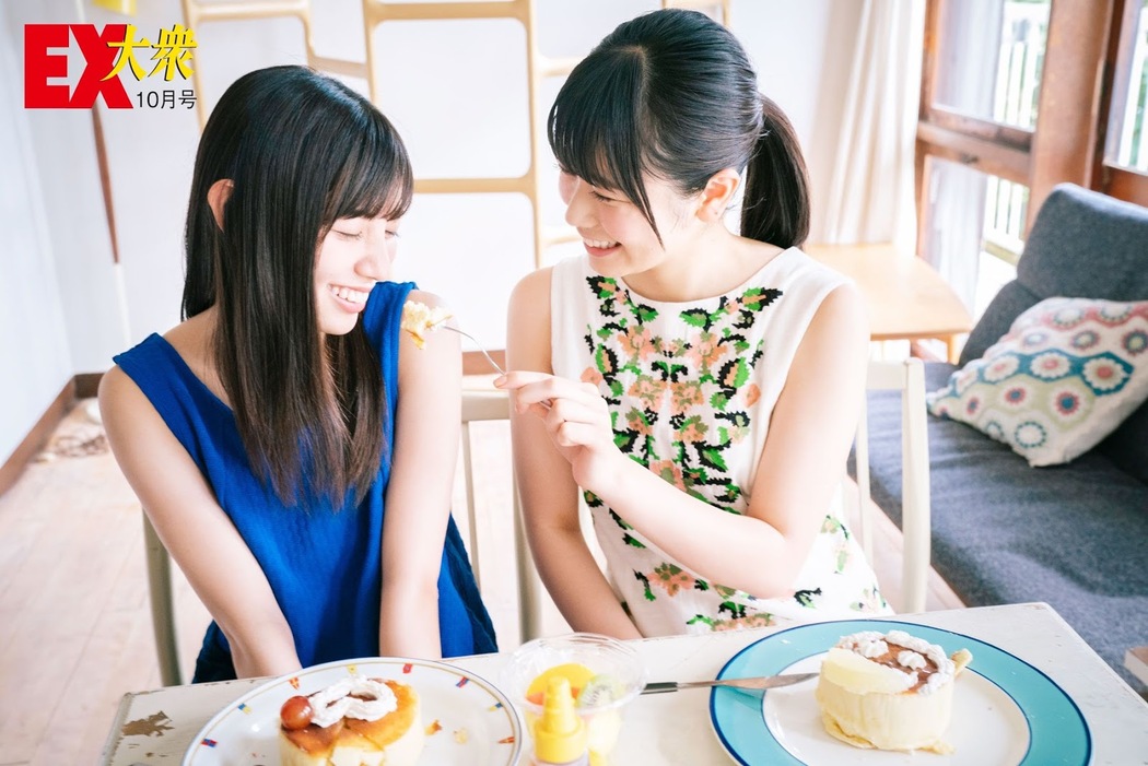 Akari Nibu 丹生明里, Hina Kawata 河田陽菜, Ex-Taishu 2019.10 (EX大衆 2019年10月号)