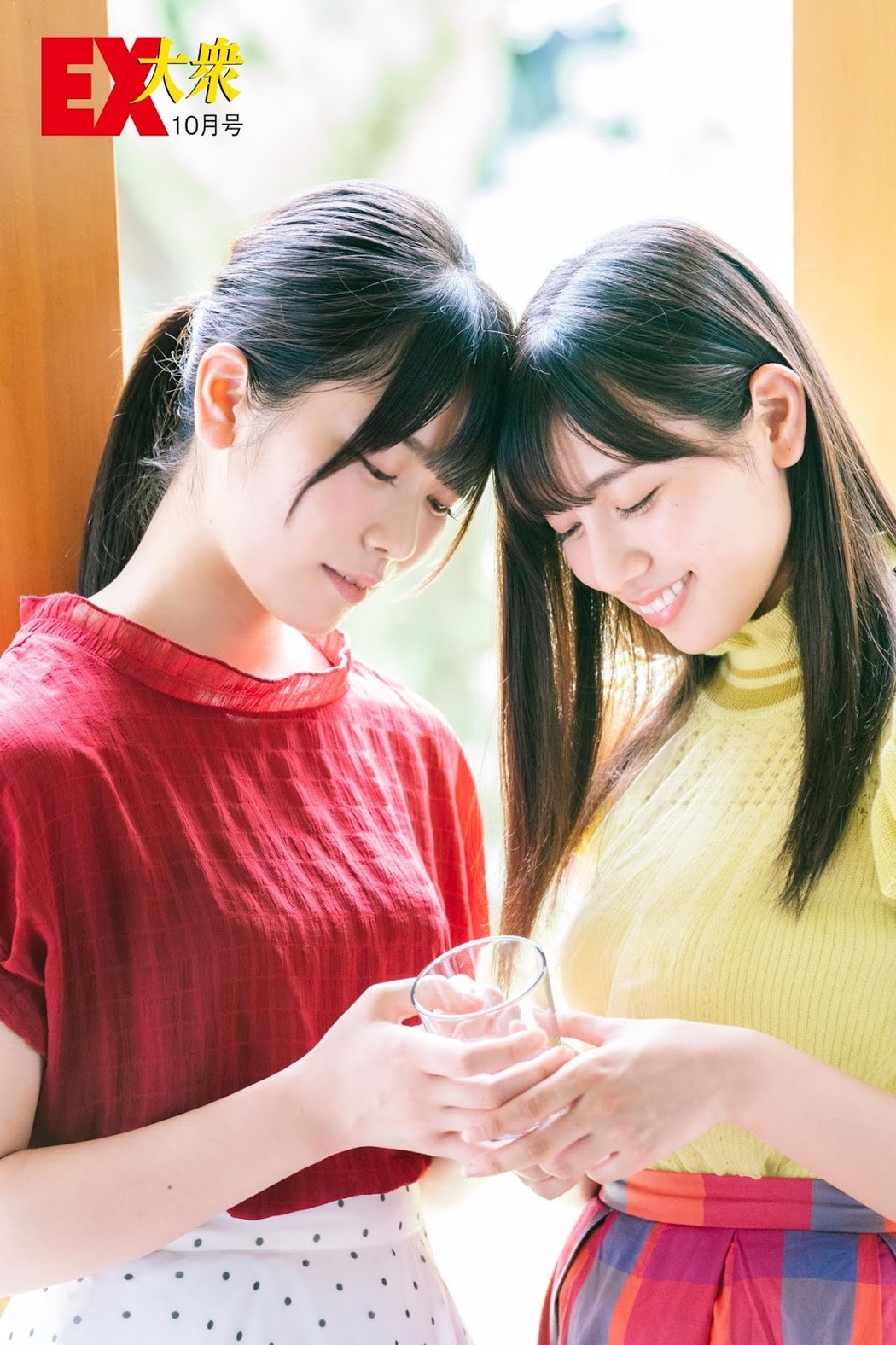 Akari Nibu 丹生明里, Hina Kawata 河田陽菜, Ex-Taishu 2019.10 (EX大衆 2019年10月号)