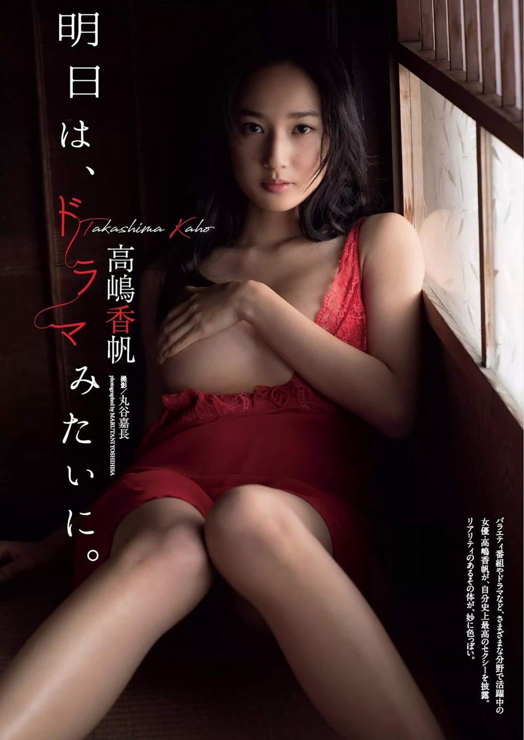 Kaho Takashima 高嶋香帆, Weekly Playboy 2019 No.27 (週刊プレイボーイ 2019年27号) Cover Photo