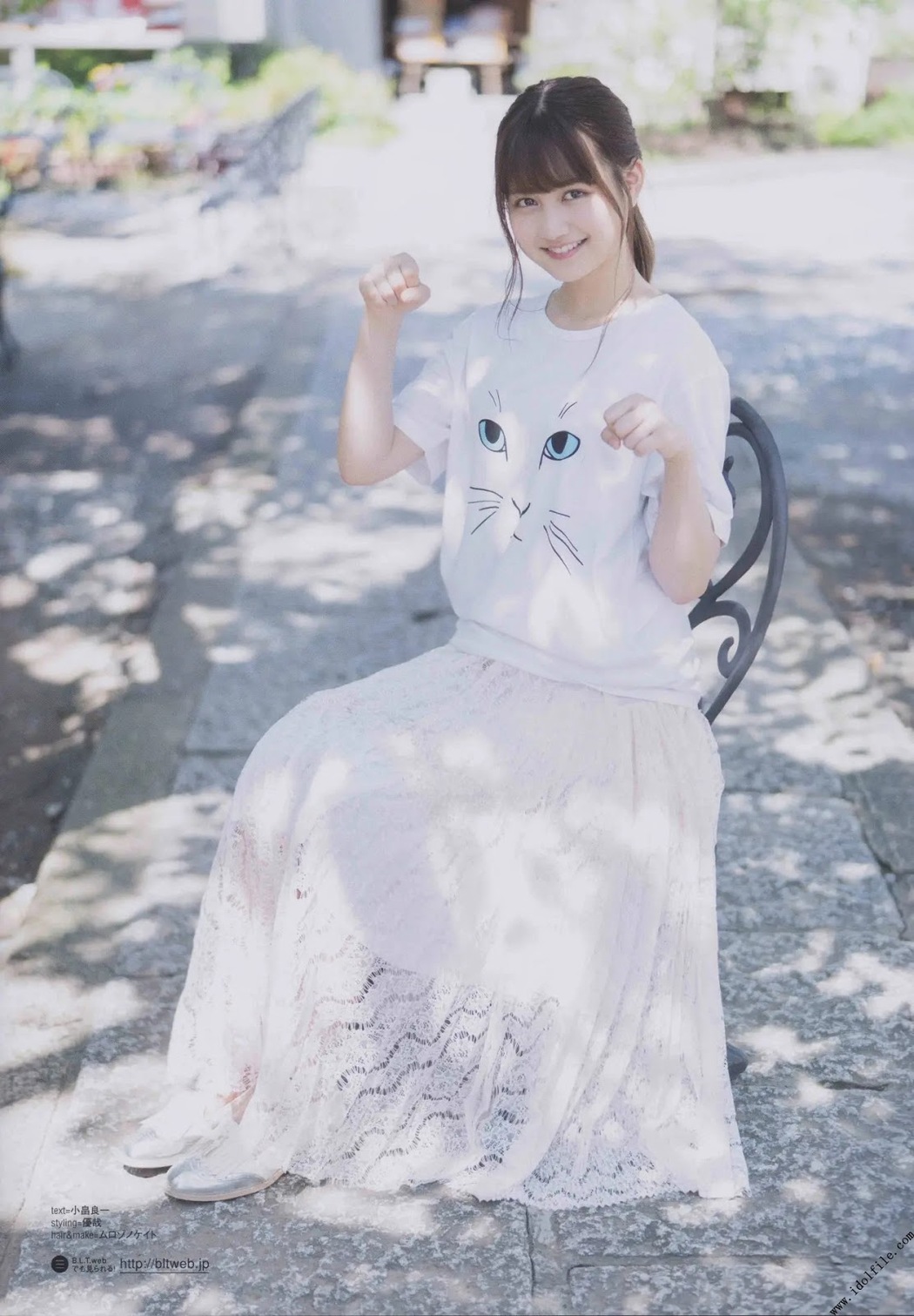 Reno Nakamura 中村麗乃, B.L.T. 2019.11 (ビー・エル・ティー 2019年11月号) Cover Photo