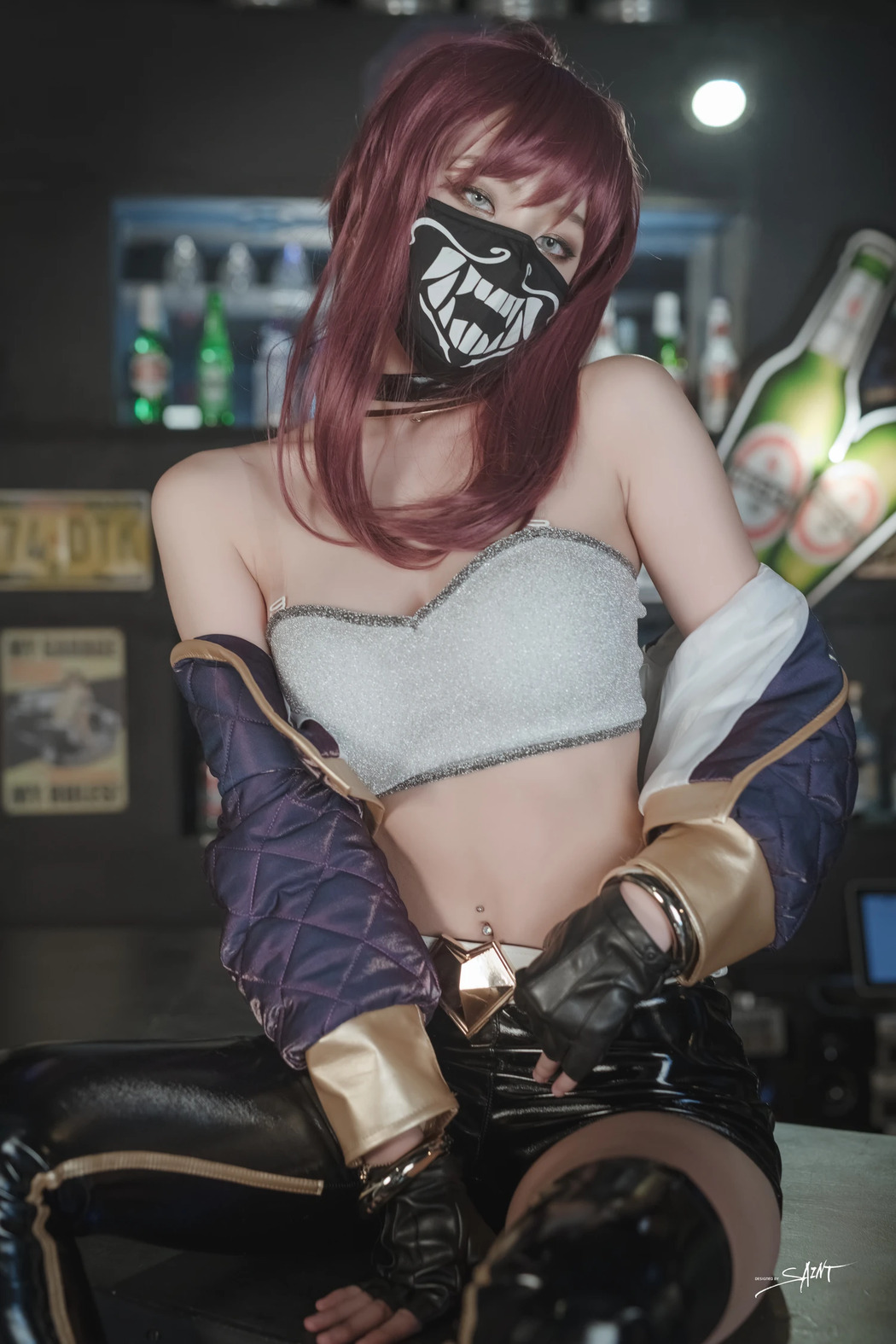 Yuna 유나, [SAINT Photolife] KDA Akali