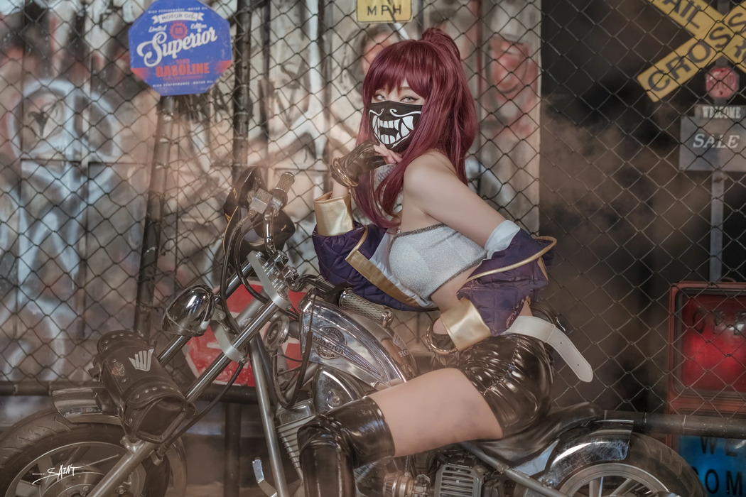 Yuna 유나, [SAINT Photolife] KDA Akali