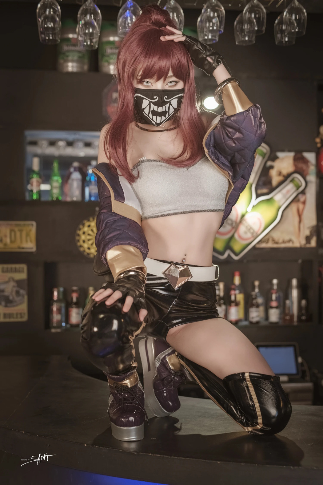 Yuna 유나, [SAINT Photolife] KDA Akali