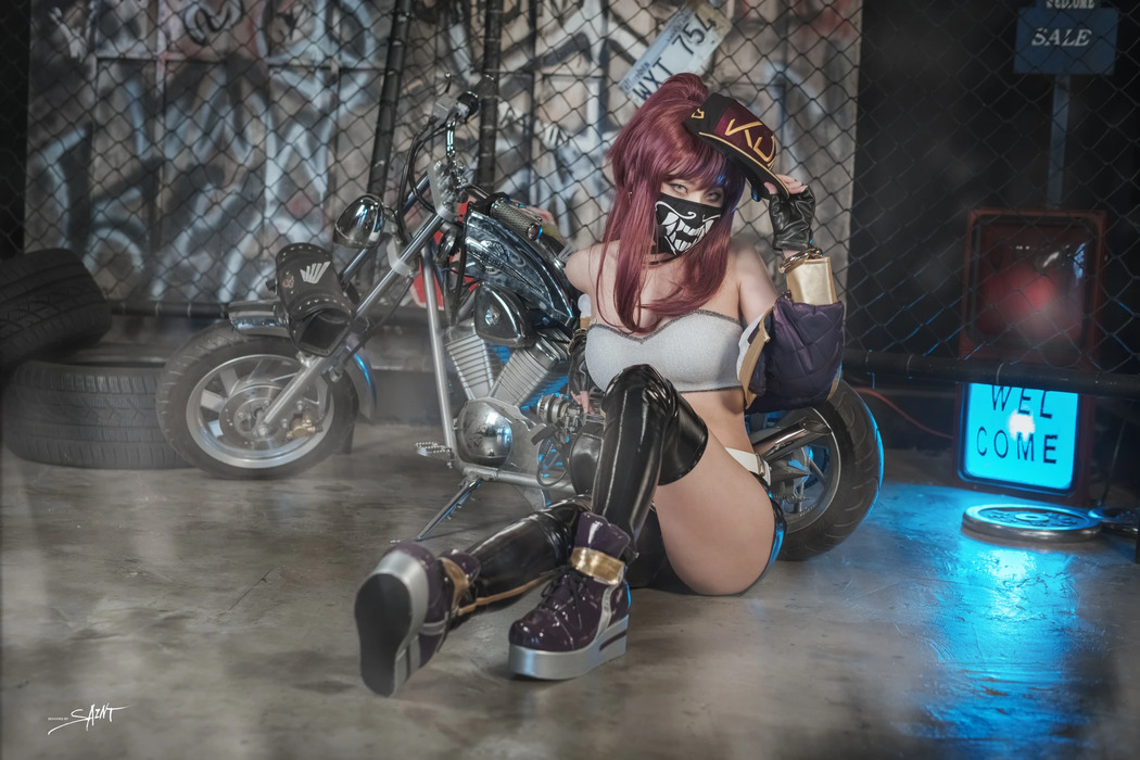 Yuna 유나, [SAINT Photolife] KDA Akali