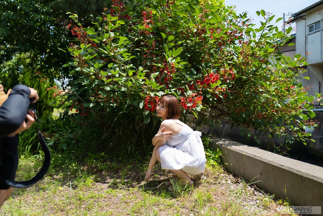 Riho Shishido 宍戸里帆, [Graphis] Gals 「Angel Smile」 MAKING