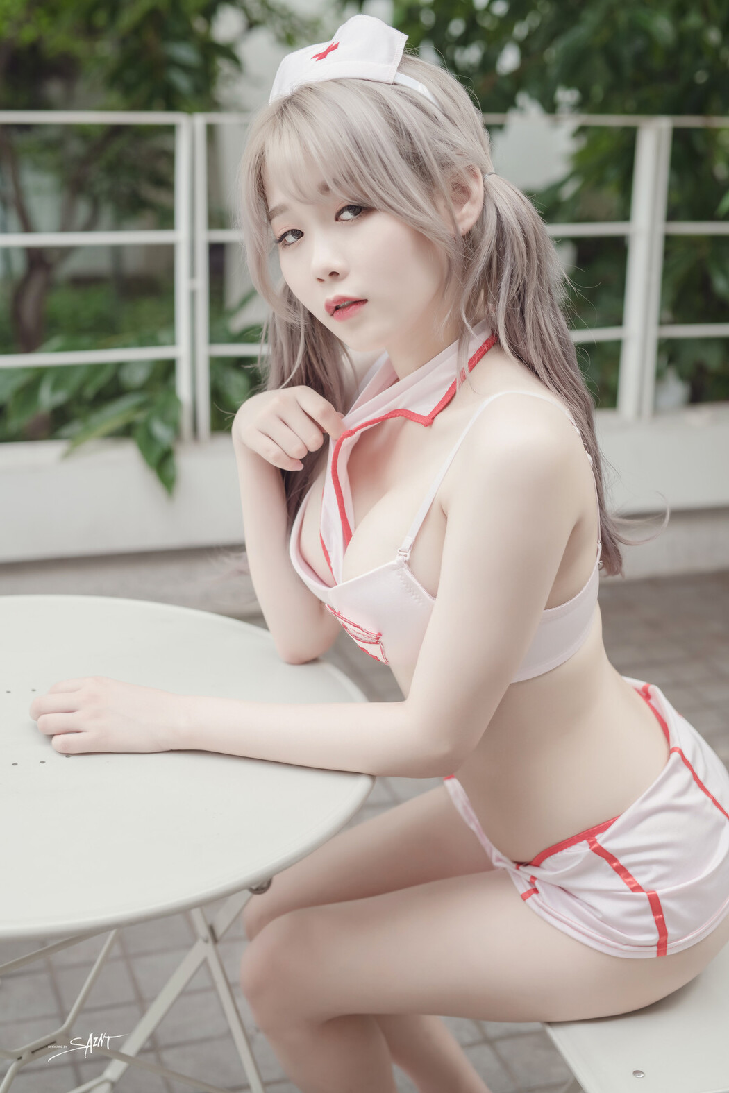 ZIA.Kwon 권지아, [SAINT Photolife] Zia Vol.01 Hyacinth Set.02