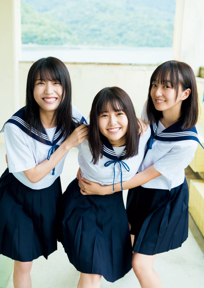 Sakina Tonchiki 頓知気さきな, Yuuna Mochida 持田優奈, Meina Hibino 日比野芽奈, Weekly Playboy 2019 No.46 (週刊プレイボーイ 2019年46号)