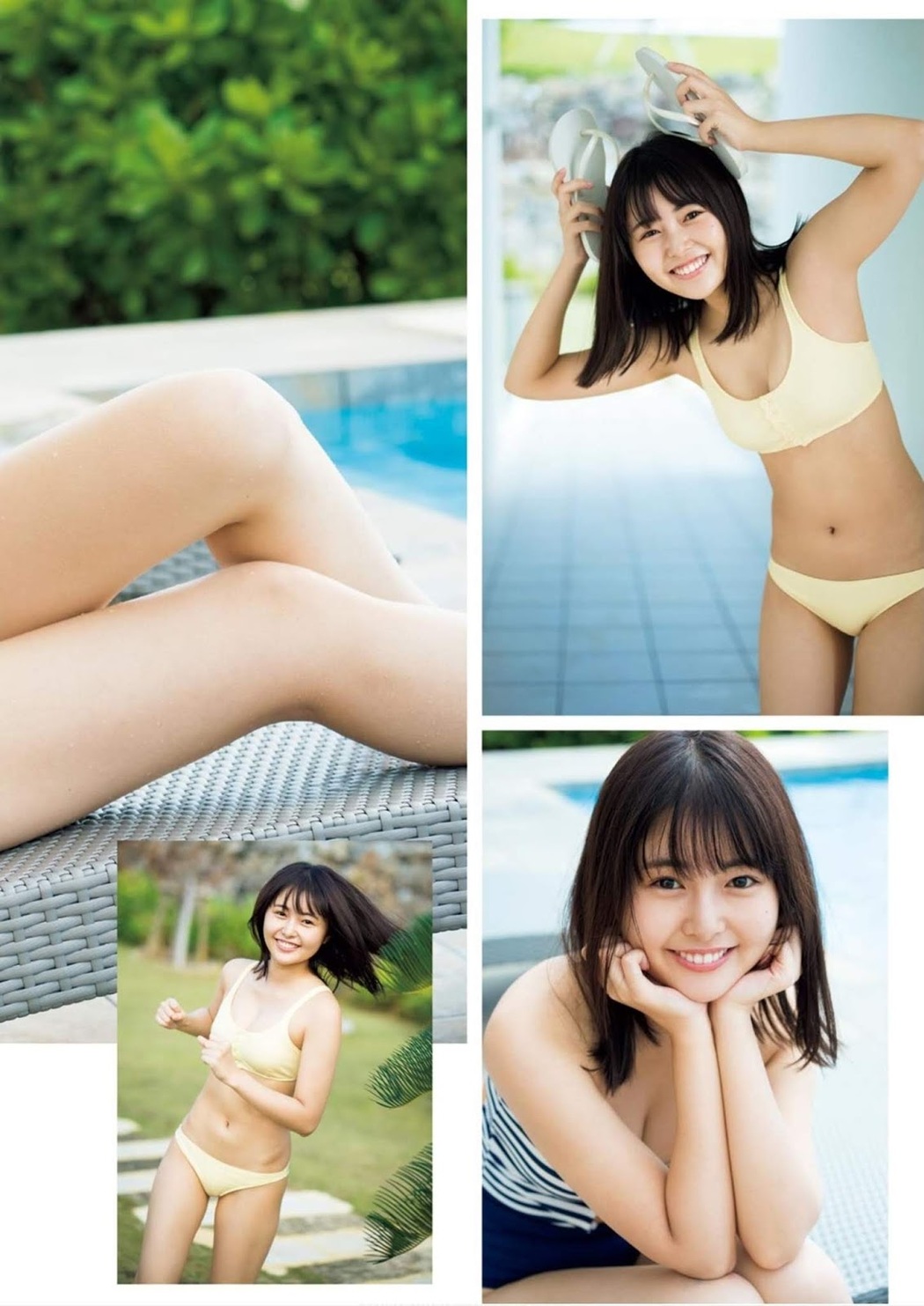 Sakina Tonchiki 頓知気さきな, Yuuna Mochida 持田優奈, Meina Hibino 日比野芽奈, Weekly Playboy 2019 No.46 (週刊プレイボーイ 2019年46号)