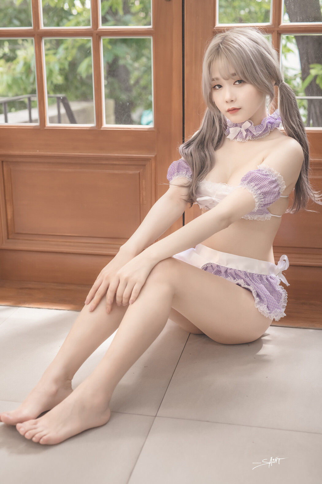 ZIA.Kwon 권지아, [SAINT Photolife] Zia Vol.01 Hyacinth Set.01