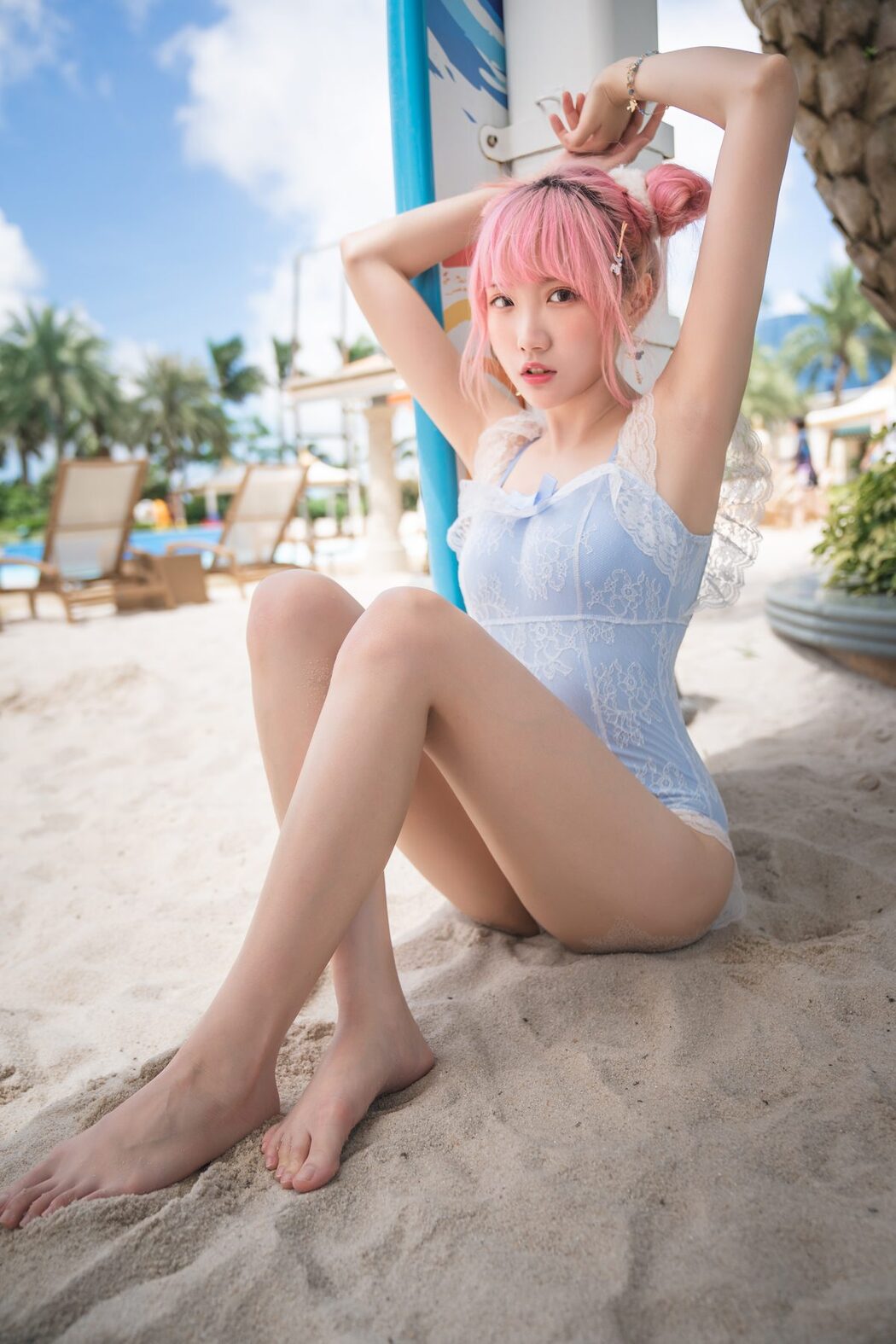 Coser@瓜希酱 – 度假水着