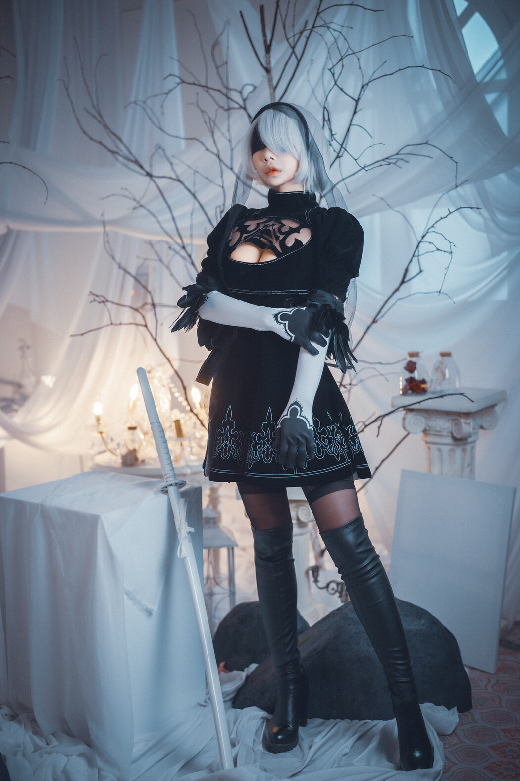 Zzyuri 쮸리, [SAINT Photolife] 2B Nier Automata Set.01 Cover Photo