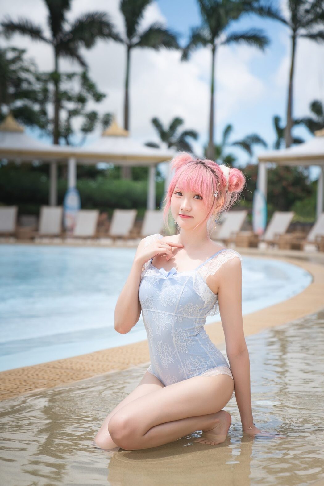 Coser@瓜希酱 – 度假水着