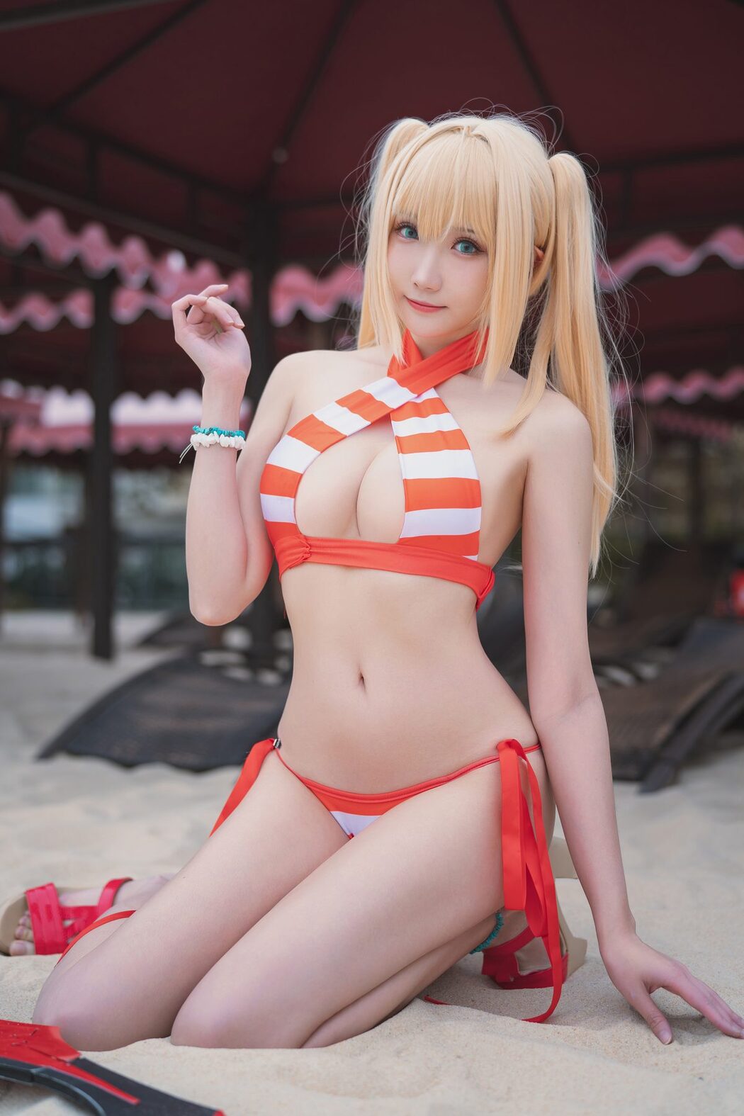 Coser@瓜希酱 – 尼禄水着