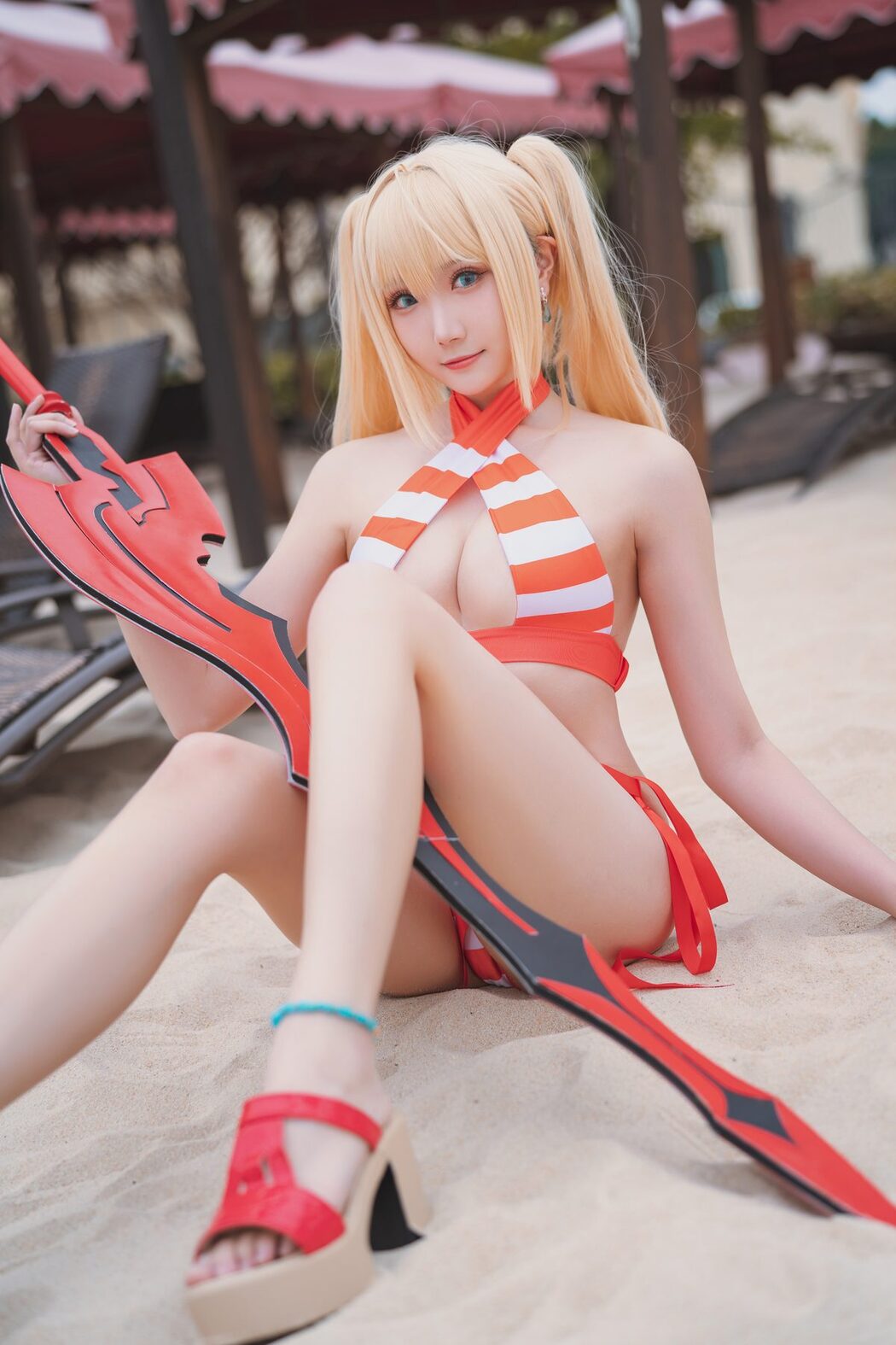 Coser@瓜希酱 – 尼禄水着