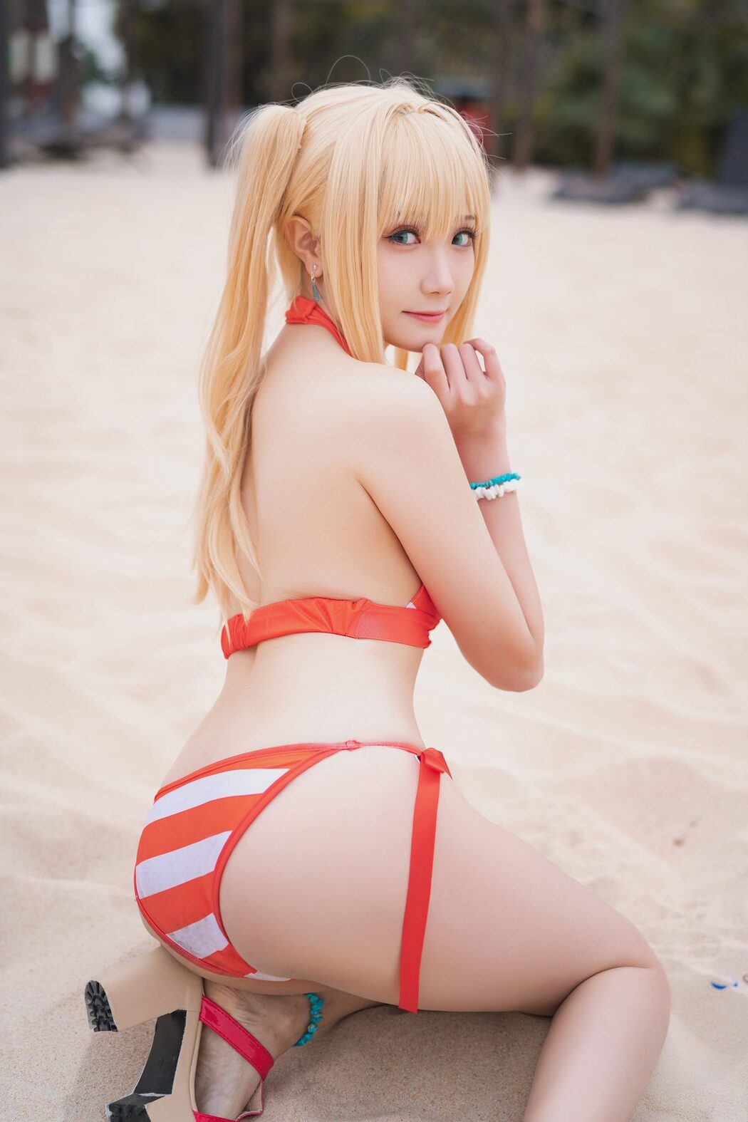 Coser@瓜希酱 – 尼禄水着